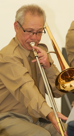 Rod on trombone